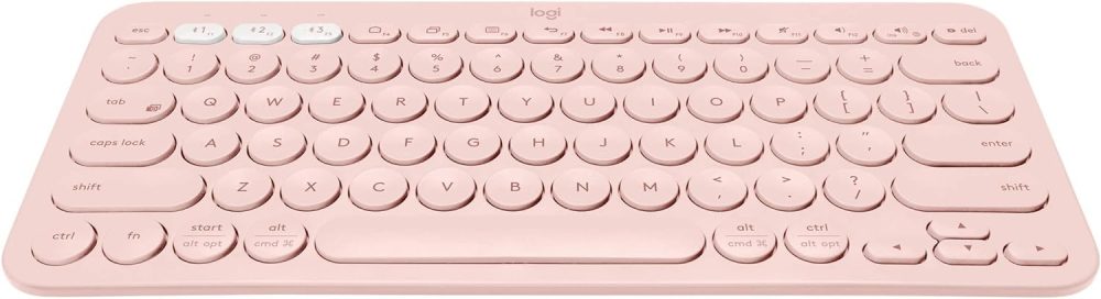 Logitech K380 Multi-Device Bluetooth Rose pink