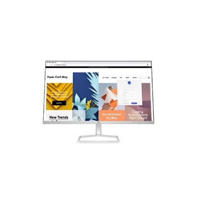 HP Series 5 23.8 inch FHD White Monitor