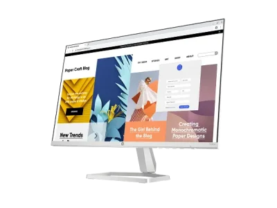 HP Series 5 23.8 inch FHD White Monitor - 524sw